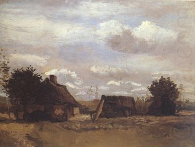 Cottage (nn04), Vincent Van Gogh